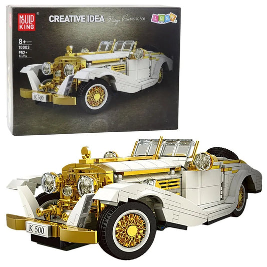 Mudking Vintage K500 – 952 detalių retro automobilio konstruktorius