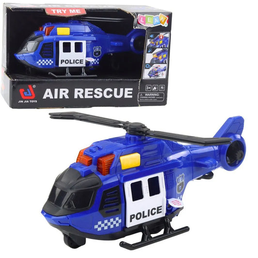 Policijos sraigtasparnis su šviesomis 21 cm