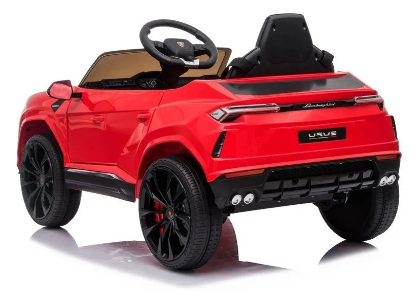 Raudonas elektrinis automobilis Lamborghini URUS vaikams