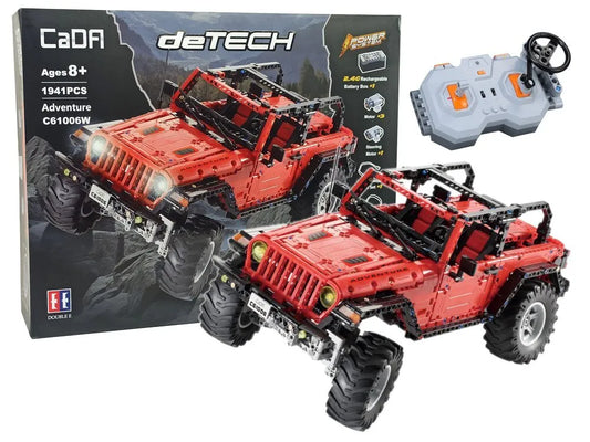RC bekelės automobilio konstruktorius