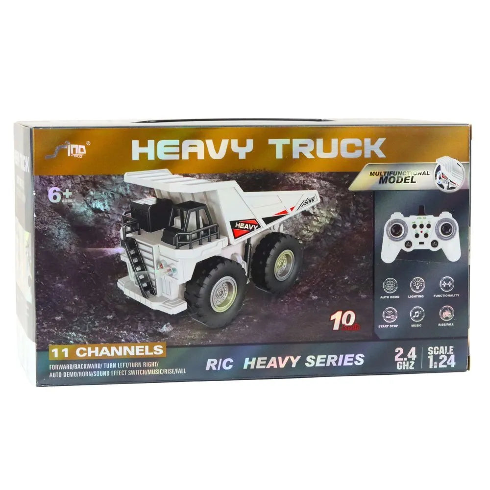 RC ekskavatorius 1:24 su šviesomis