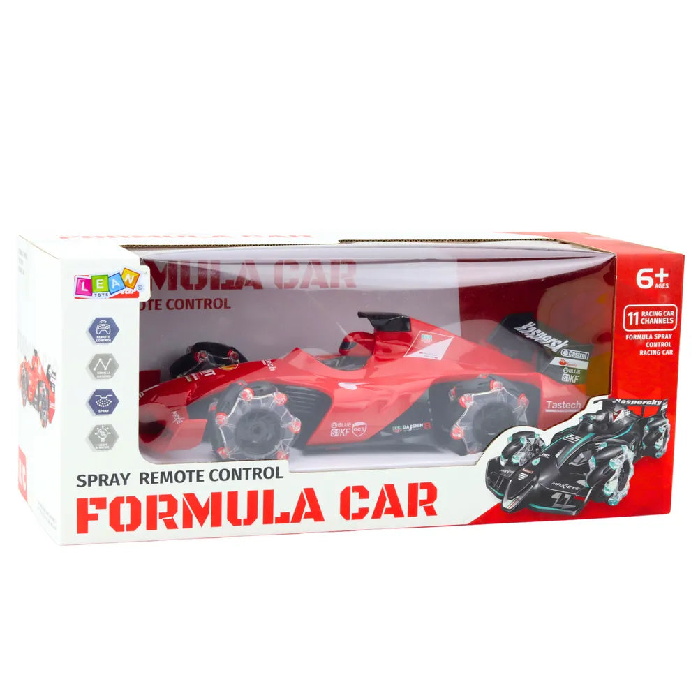 RC lenktyninis automobilis su dūmų efektu