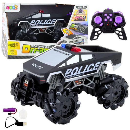 RC policijos pikapas 1:16 su dūmais