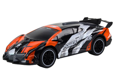 R/C sportinis automobilis 1:10 – pilkas ir oranžinis, iki 25 km/val.