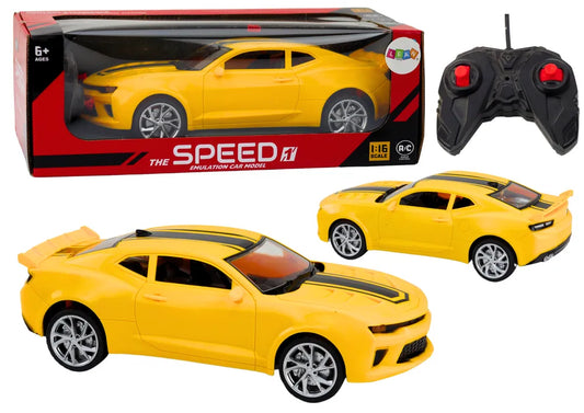 RC sportinis automobilis 1:16 geltonas