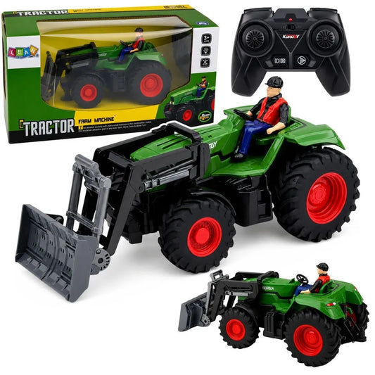 RC traktorius su buldozeriu 1:24