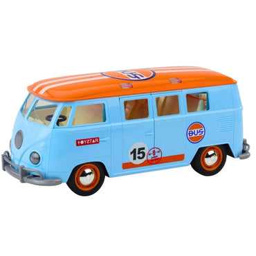 Retro mikroautobusas su šviesomis 26 cm