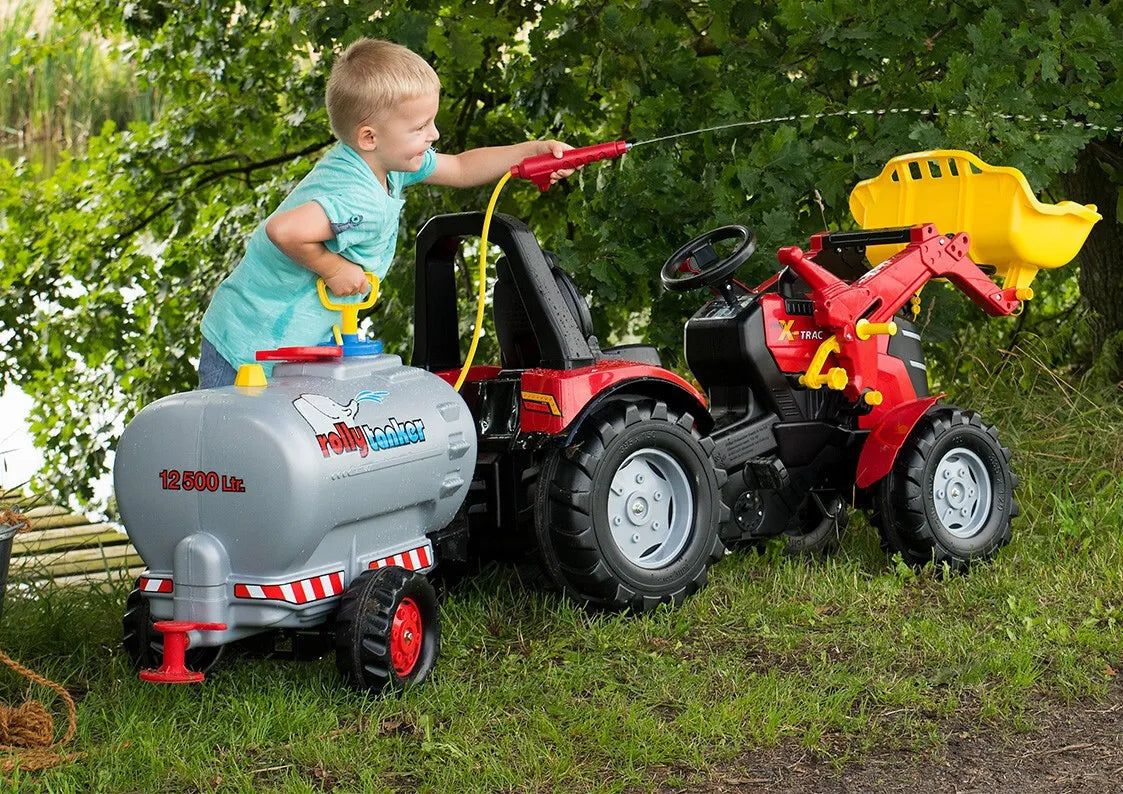 „Rolly Toys“ rollyTrailer cisterna su purkštuvu ir pompa