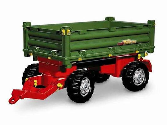 „Rolly Toys“ rollyTrailer Rolly Multi dviejų ašių priekaba (žalia)