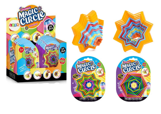 Sensorinis anti-stresinis žaislas „Magic Shapes“