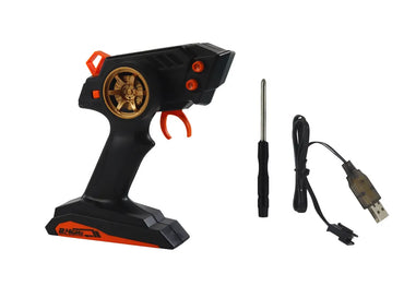 Sportinis RC automobilis 1:10 – turkio/juoda, 25 km/h