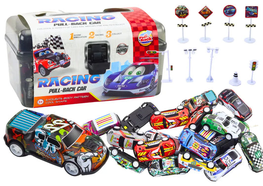 Springs automobiliai lagaminėlyje 25 vnt