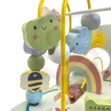 TOOKY TOY medinis variklio kilpos miško labirintas