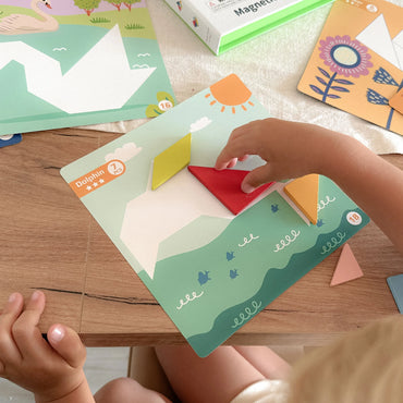 Tooky Toy magnetinė formų dėlionė