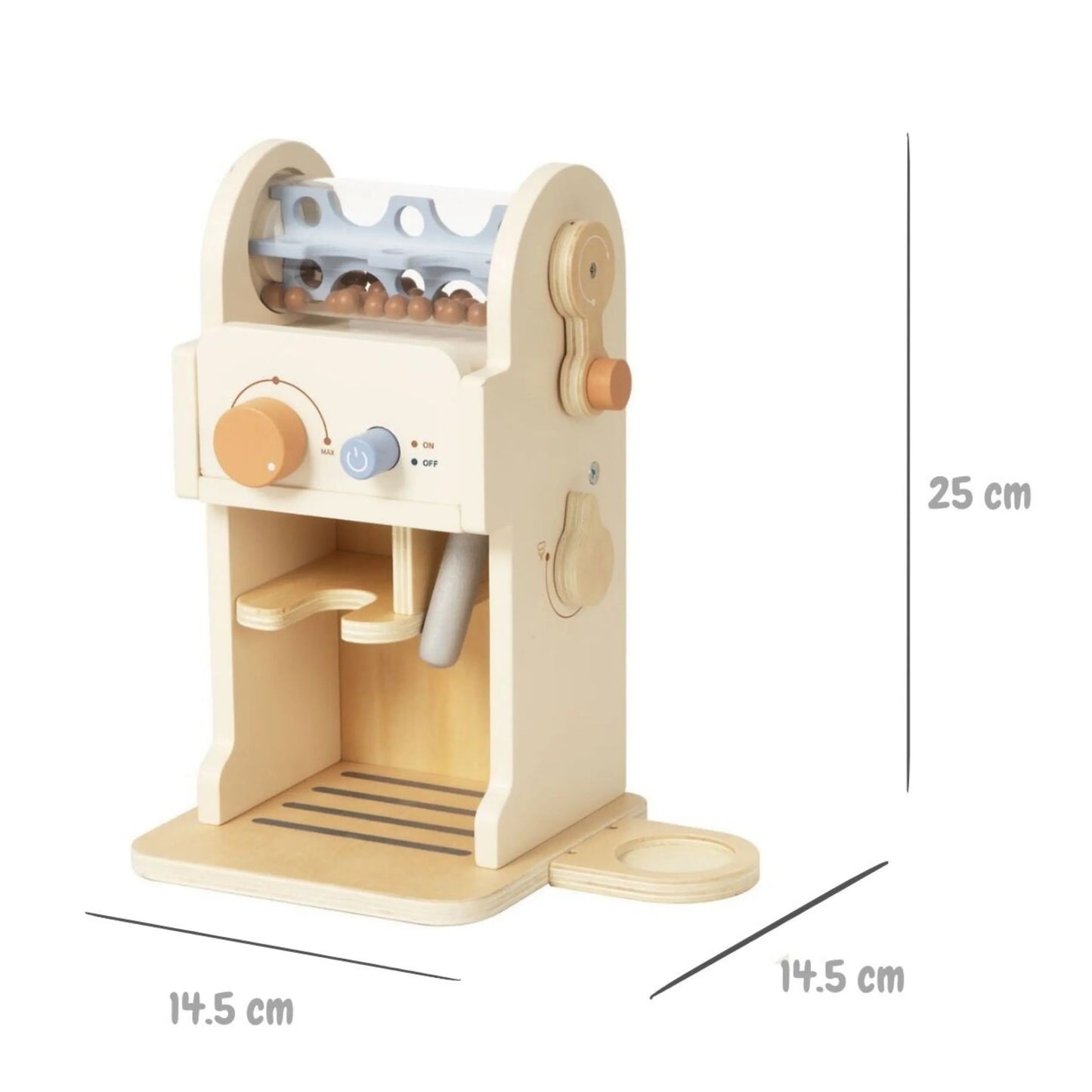 TOOKY TOY“ medinis kavos rinkinys – „Barista Express“