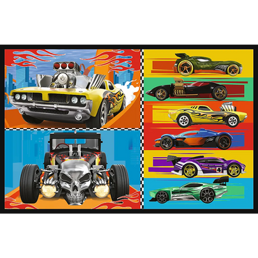Trefl „Hot Wheels automobiliai“ – 2×70 det. dėlionės