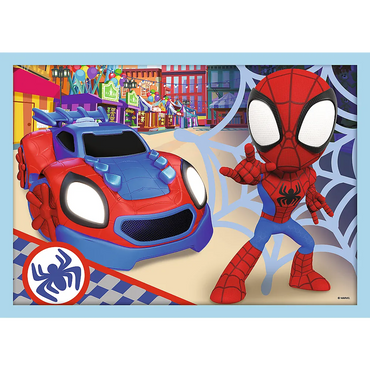Trefl „Spidey komanda“ – 4in1 dėlionės