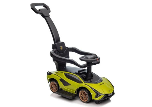 Vaikiška stumiama mašinėlė Lamborghini QLS‑996T