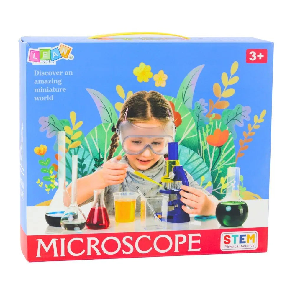 Vaikiškas edukacinis mikroskopas 300X STEM