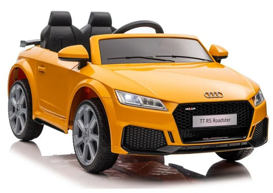 Vaikiškas elektromobilis Audi TT RS Roadster – geltonas