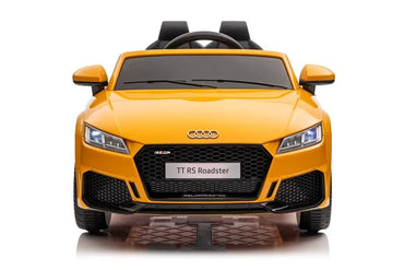 Vaikiškas elektromobilis Audi TT RS Roadster – geltonas