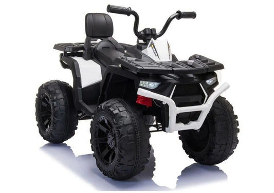 Vaikiškas elektromobilis keturratis Quad JC333 – baltas