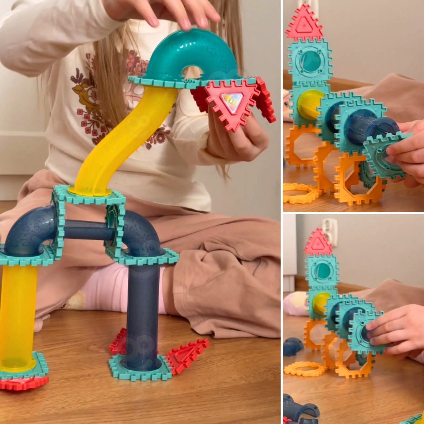 Woopie 3D konstruktorius su kulodromu (228 el.)