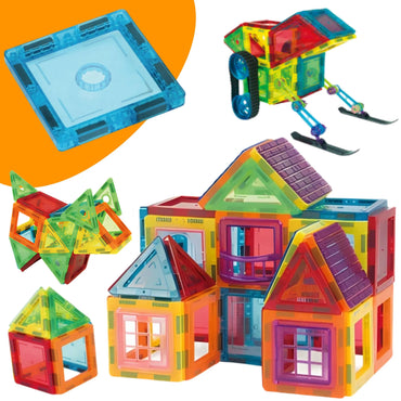 WOOPIE 3D magnetinių kaladėlių rinkinys