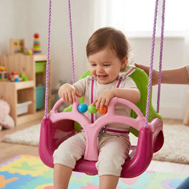 Woopie 3in1 rožinė supynė
