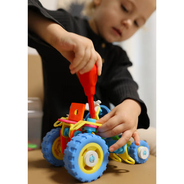 WOOPIE 6-in-1 STEM konstruktorius su varžtais