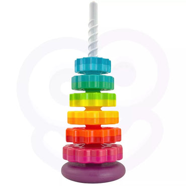 WOOPIE BABY Edukacinė piramidė susukta bokšto figūrėlė