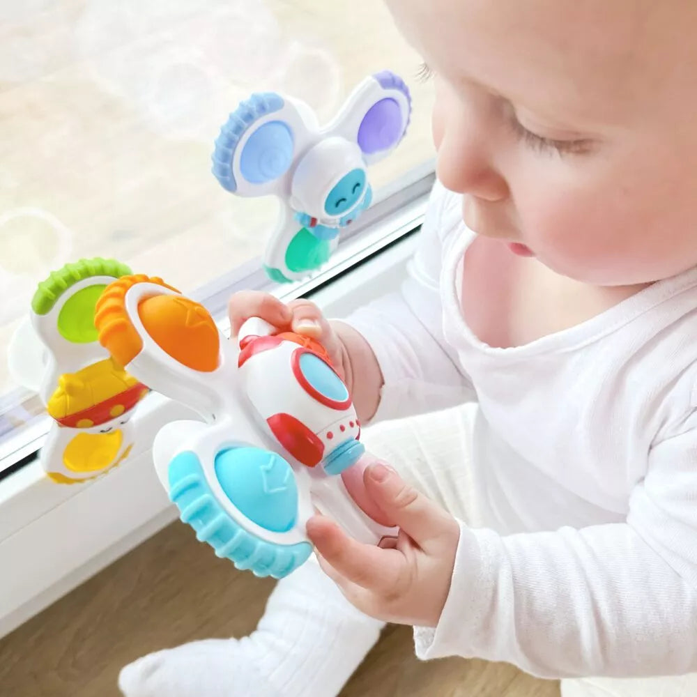 Woopie sensorinių suktukų rinkinys „Kosmosas“ – raketa, ateivis ir UFO