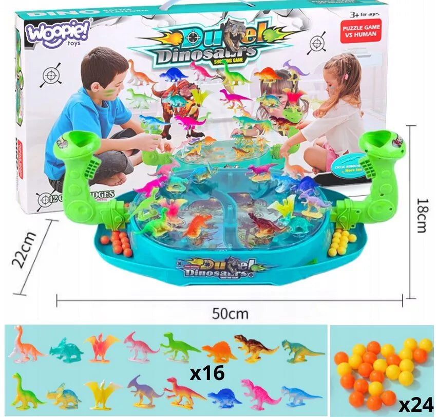 WOOPIE dinozaurų mūšio arkadinis šaudymo žaidimas