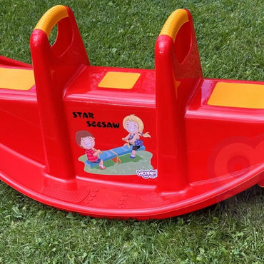 WOOPIE daugiaasmenė raudona supamoji sūpuoklė STAR