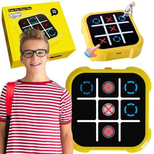 Woopie elektroninis „Kryžiukai–nuliukai“ – su AI režimu ir „Infinite Tic-Tac-Toe“