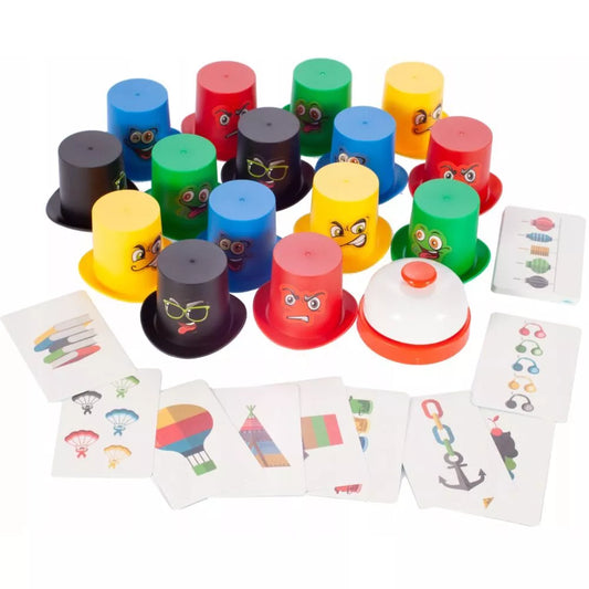 Woopie zręcznościowy žaidimas „Greitieji kepurėliai“