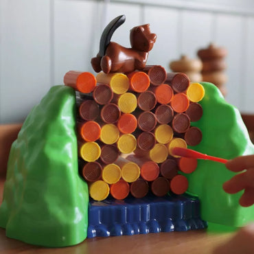 WOOPIE krintančio bebrų užtvankos arkadinis žaidimas