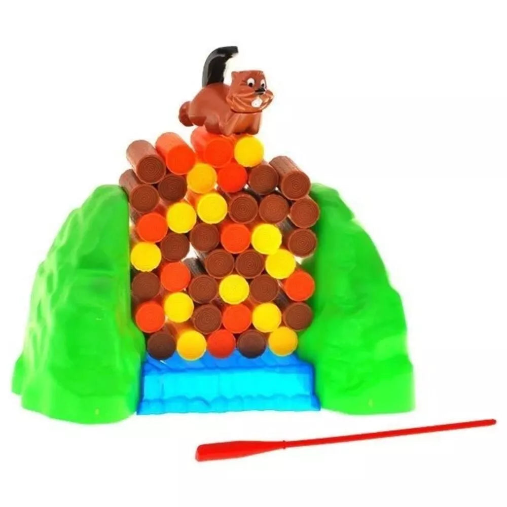 WOOPIE krintančio bebrų užtvankos arkadinis žaidimas