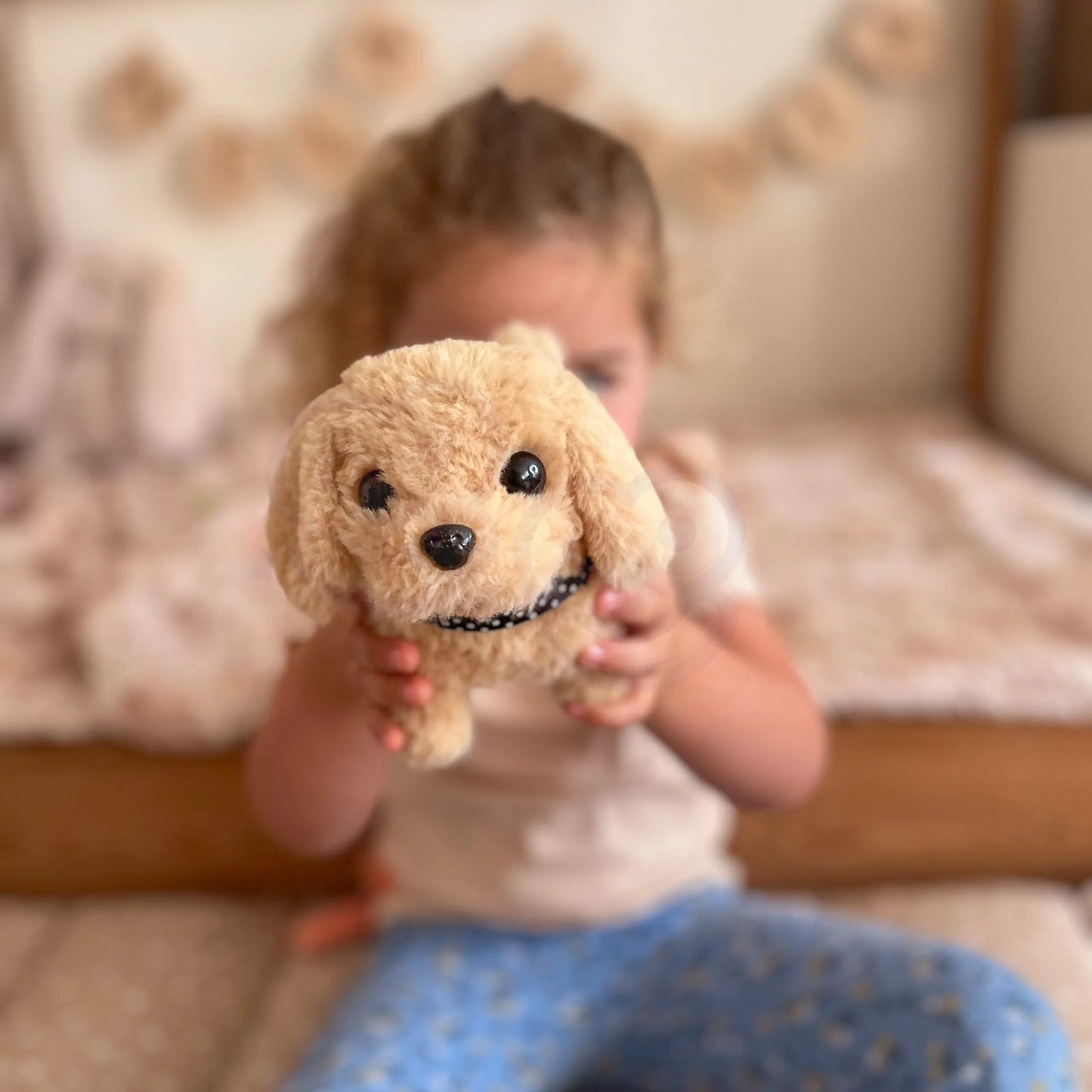 Woopie Mini pliušinis interaktyvus šuniukas