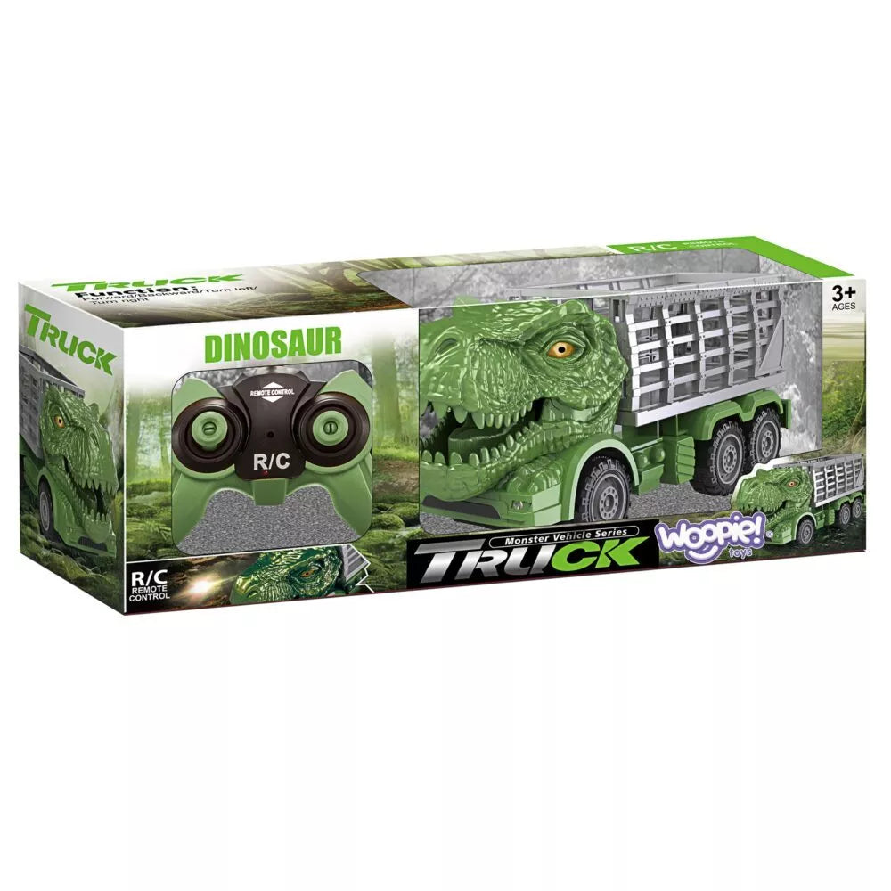 WOOPIE RC automobilio dinozaurų žalia + figūrėlė