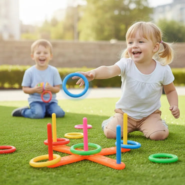 Woopie Serso Fun Circle Game – spalvingas taiklumo žaidimas visai šeimai