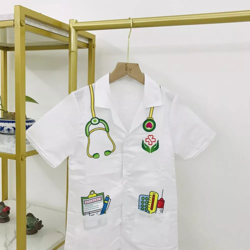 Daktaro prijuostės kostiumas vaikams