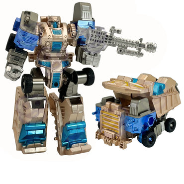 Woopie transformuojantis kovinis robotas Sharp Speed – 2in1 statybinis monstras ir robotas