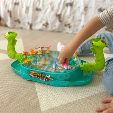 Woopie žaidimas „Dinozaurų mūšis“ – dviejų žaidėjų taiklumo ir reakcijos dvikova