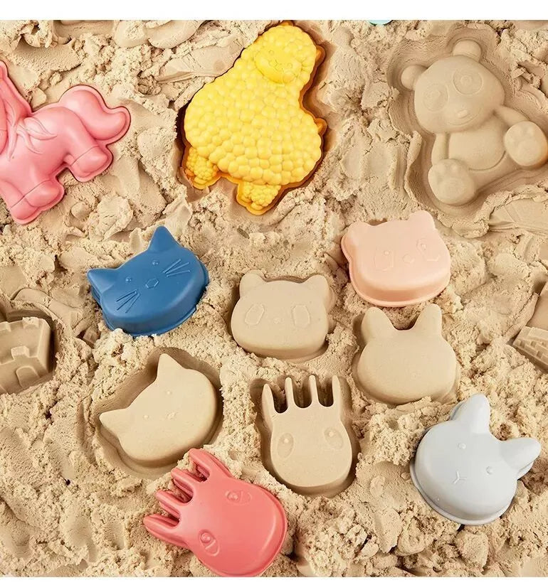 Smėlio rinkinys su priedais 21vnt