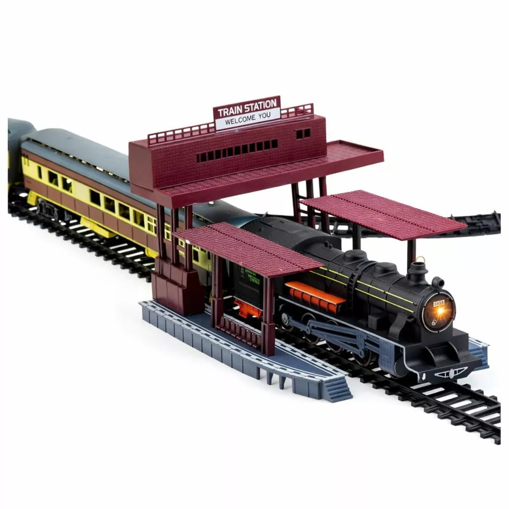 Rinkinys Fenfa Electric Train Set – elektrinis traukinio komplektas su 6 vagonais