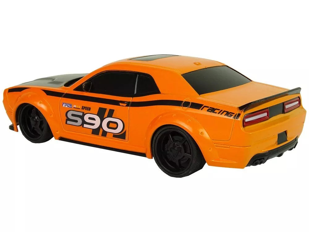 Nuotoliniu būdu valdomas sportinis automobilis 1:24 oranžinis