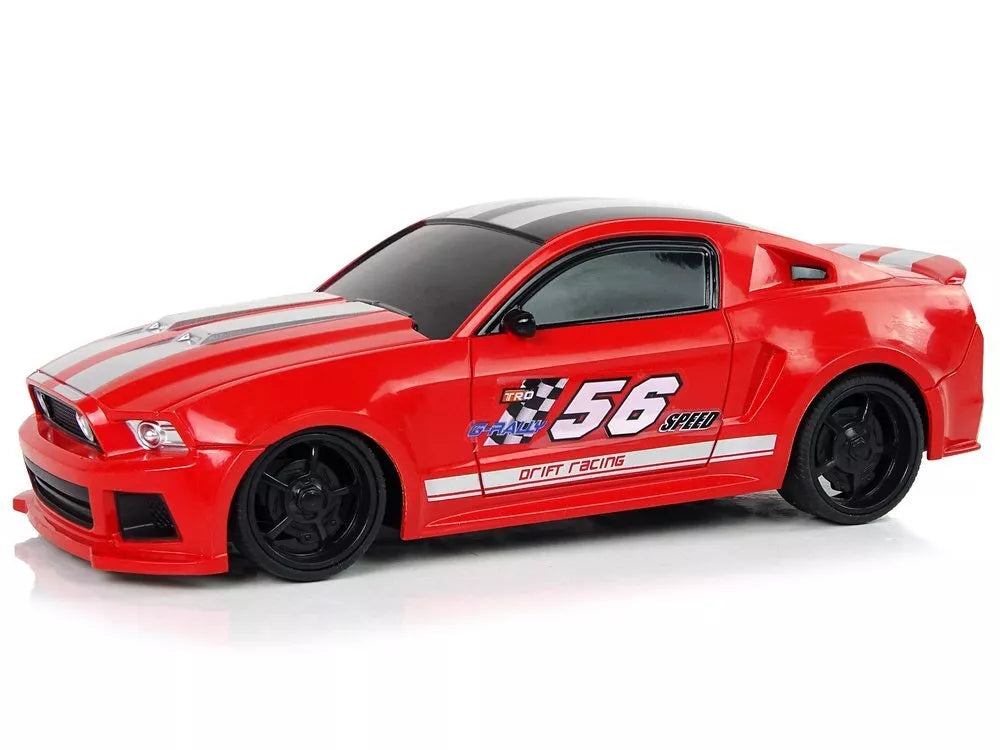Nuotoliniu būdu valdomas sportinis automobilis 1:24 – raudonas