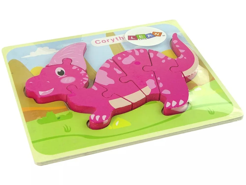 Medinė dėlionė „Dinozauras“