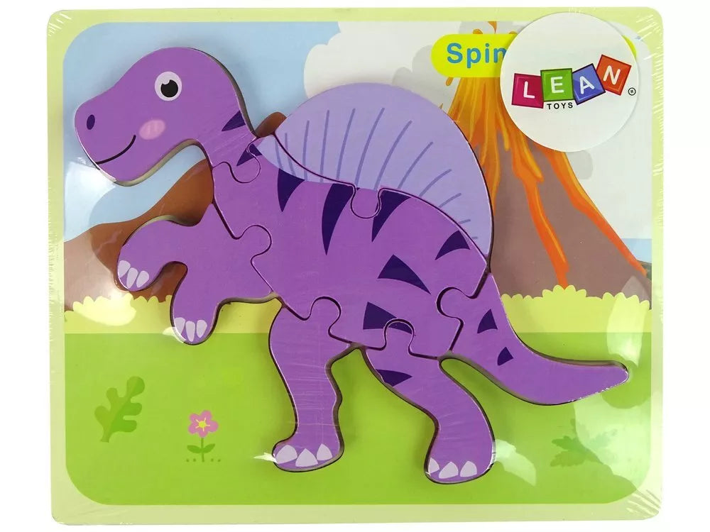 Medinė dėlionė „Dinozauras“